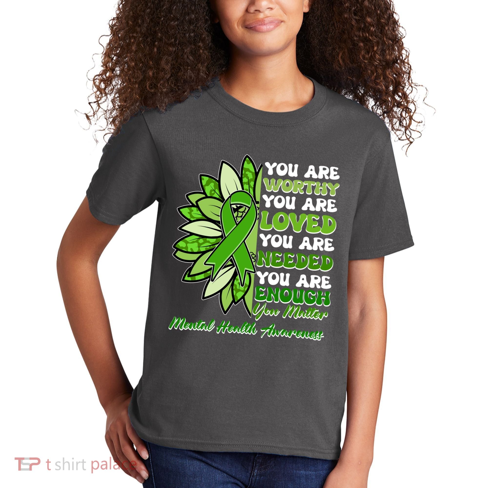 Mental Health Awareness You Matter Kids T-Shirt