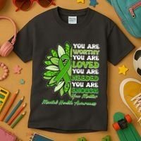 Mental Health Awareness You Matter Kids T-Shirt thumb 3