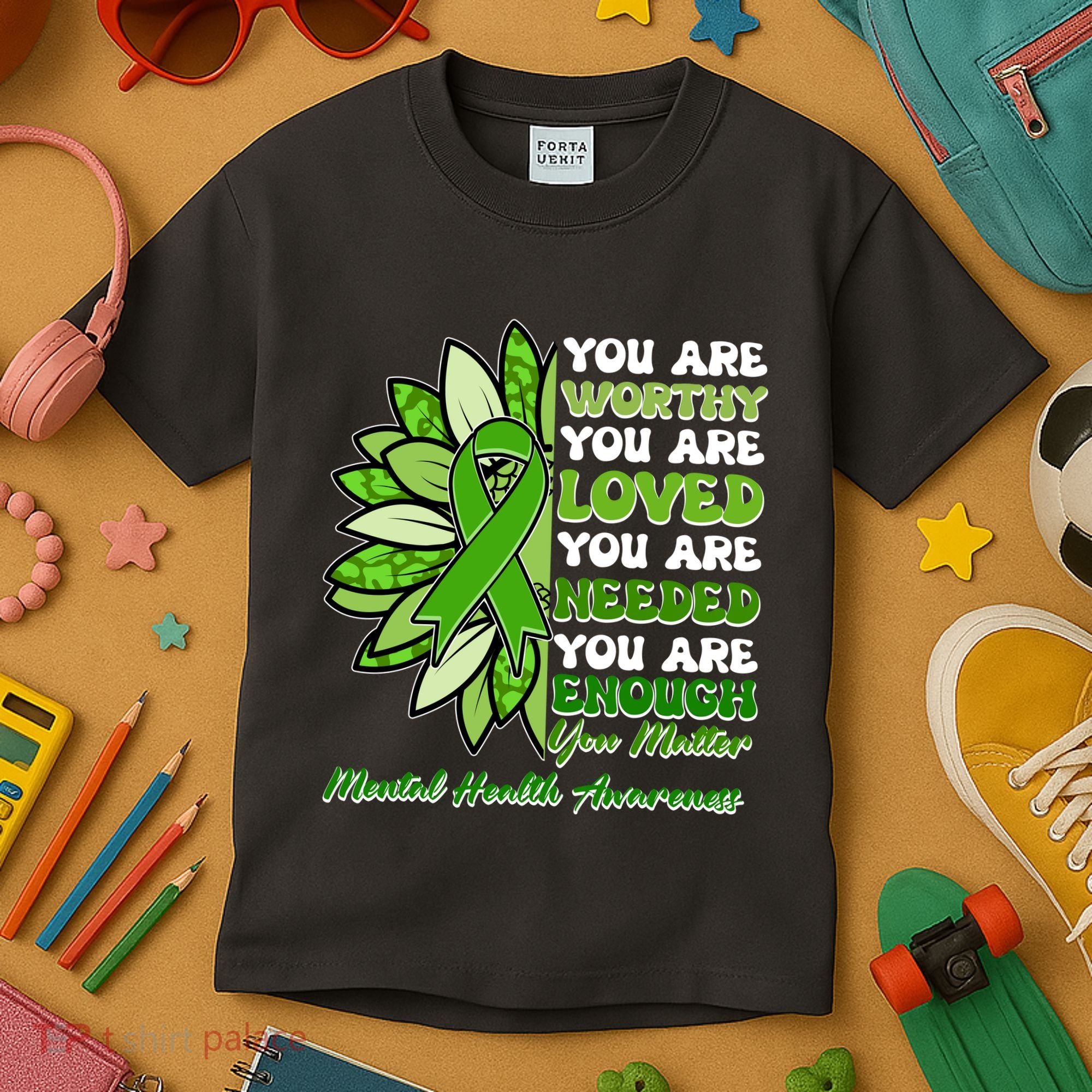 Mental Health Awareness You Matter Kids T-Shirt