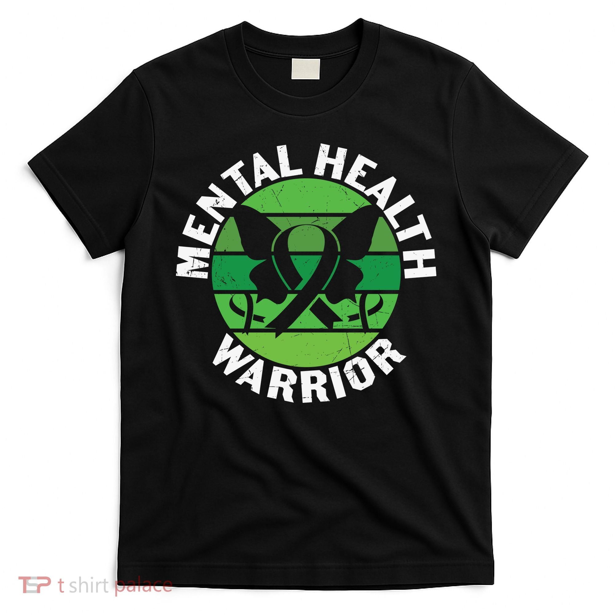 Mental Health Awareness Funny Mental Health Warrior Gift T-Shirt