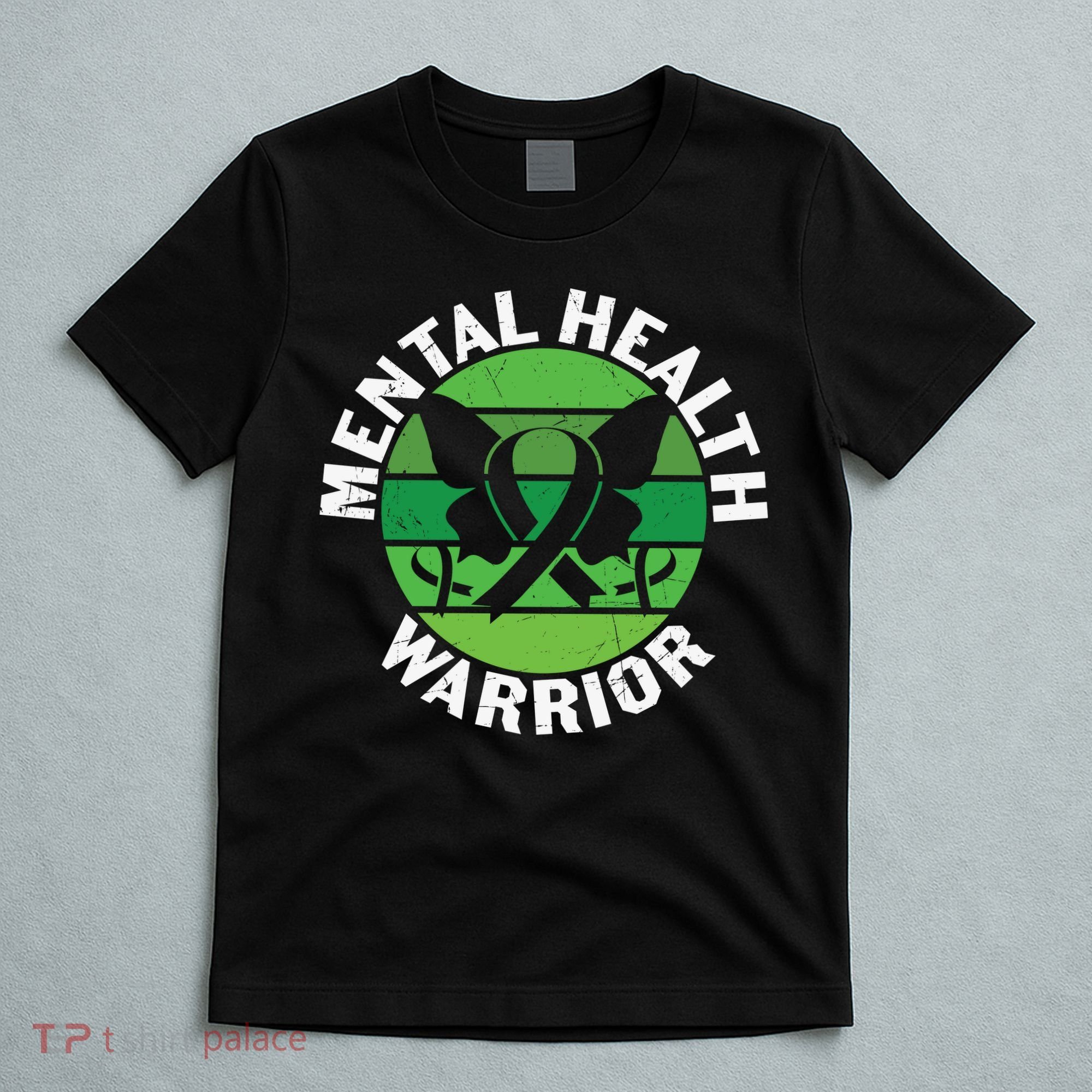 Mental Health Awareness Funny Mental Health Warrior Gift T-Shirt