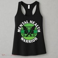 Mental Health Awareness Funny Mental Health Warrior Gift Women's Tank Top thumb 3
