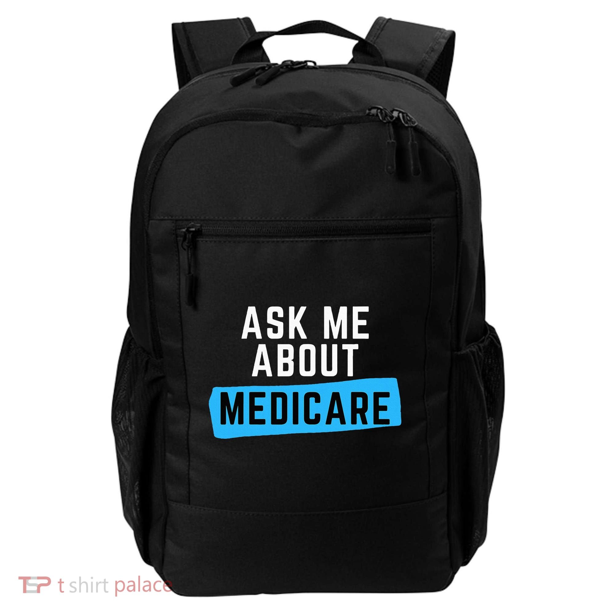 Medicare Health Ask Me About Medicare Backpack