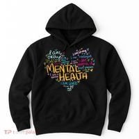 Mental Health Awareness Gifts Depression Hoodie thumb 0