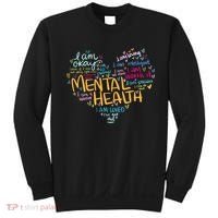 Mental Health Awareness Gifts Depression Sweatshirt thumb 0