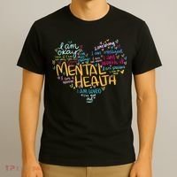 Mental Health Awareness Gifts Depression T-Shirt thumb 3