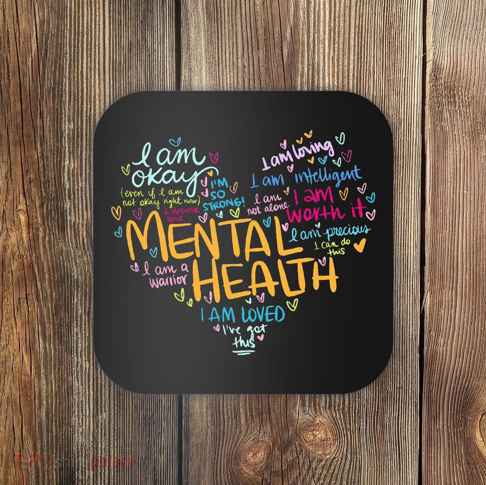 Mental Health Awareness Gifts Depression Coaster