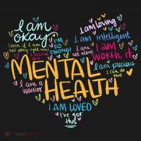 Mental Health Awareness Gifts Depression Mousepad thumb 1