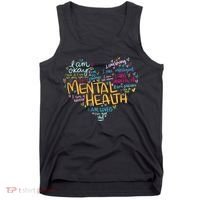 Mental Health Awareness Gifts Depression Tank Top thumb 0