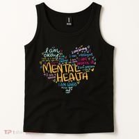 Mental Health Awareness Gifts Depression Tank Top thumb 2