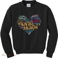 Mental Health Awareness Gifts Depression Kids Sweatshirt thumb 0