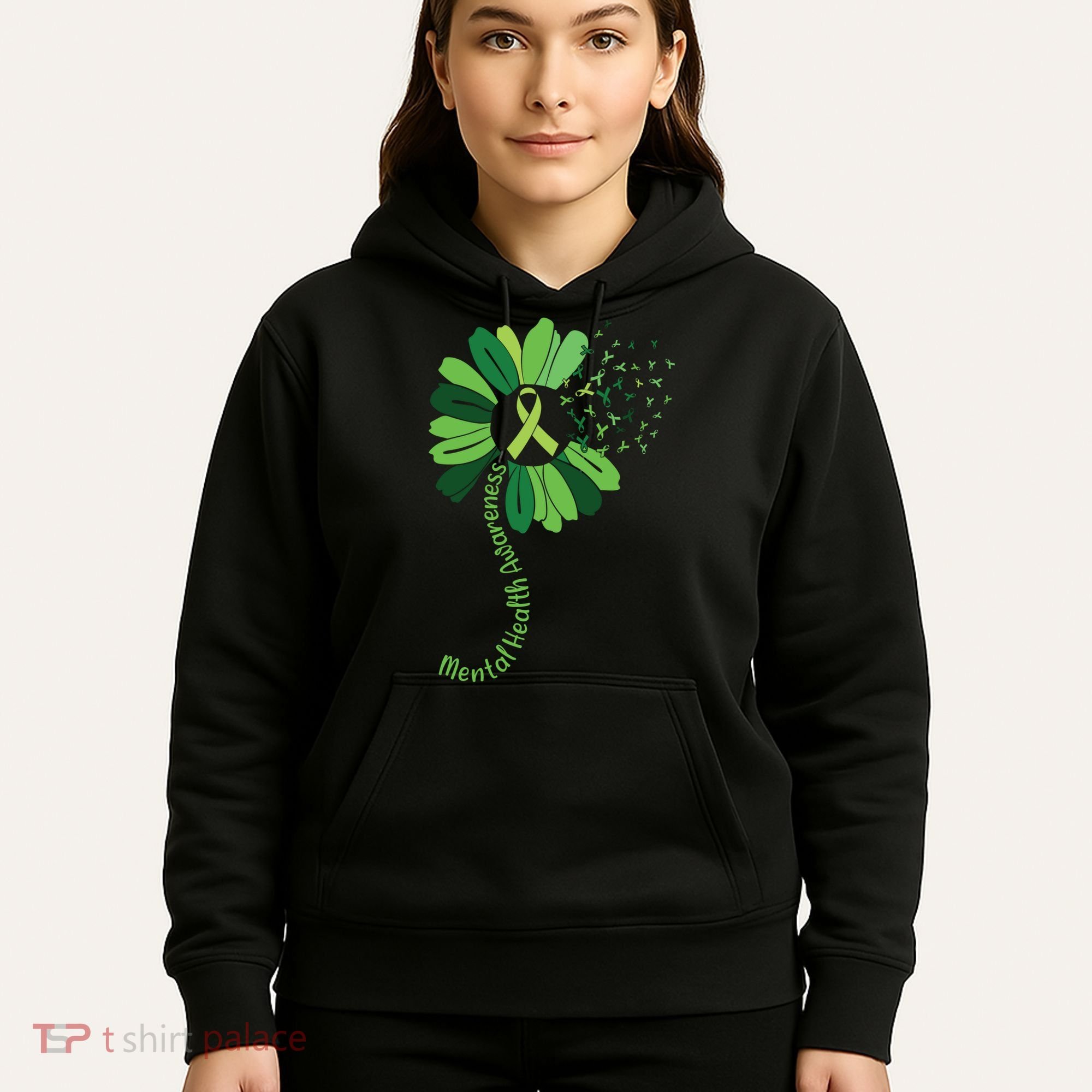 Mental Health Awareness Sunflower Hoodie