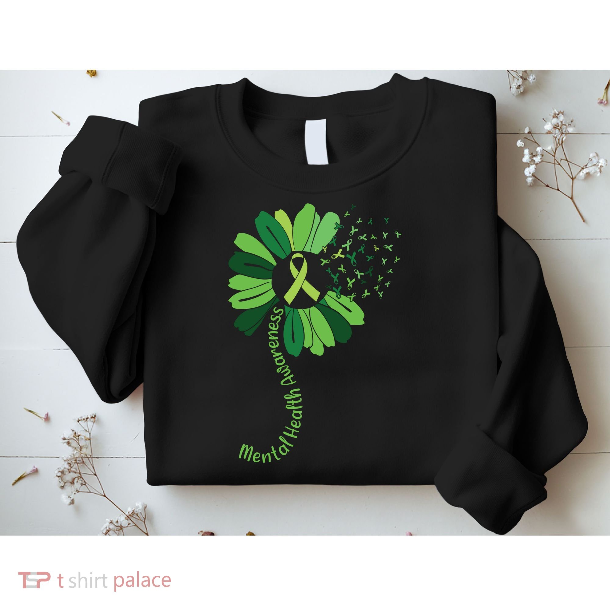 Mental Health Awareness Sunflower Sweatshirt