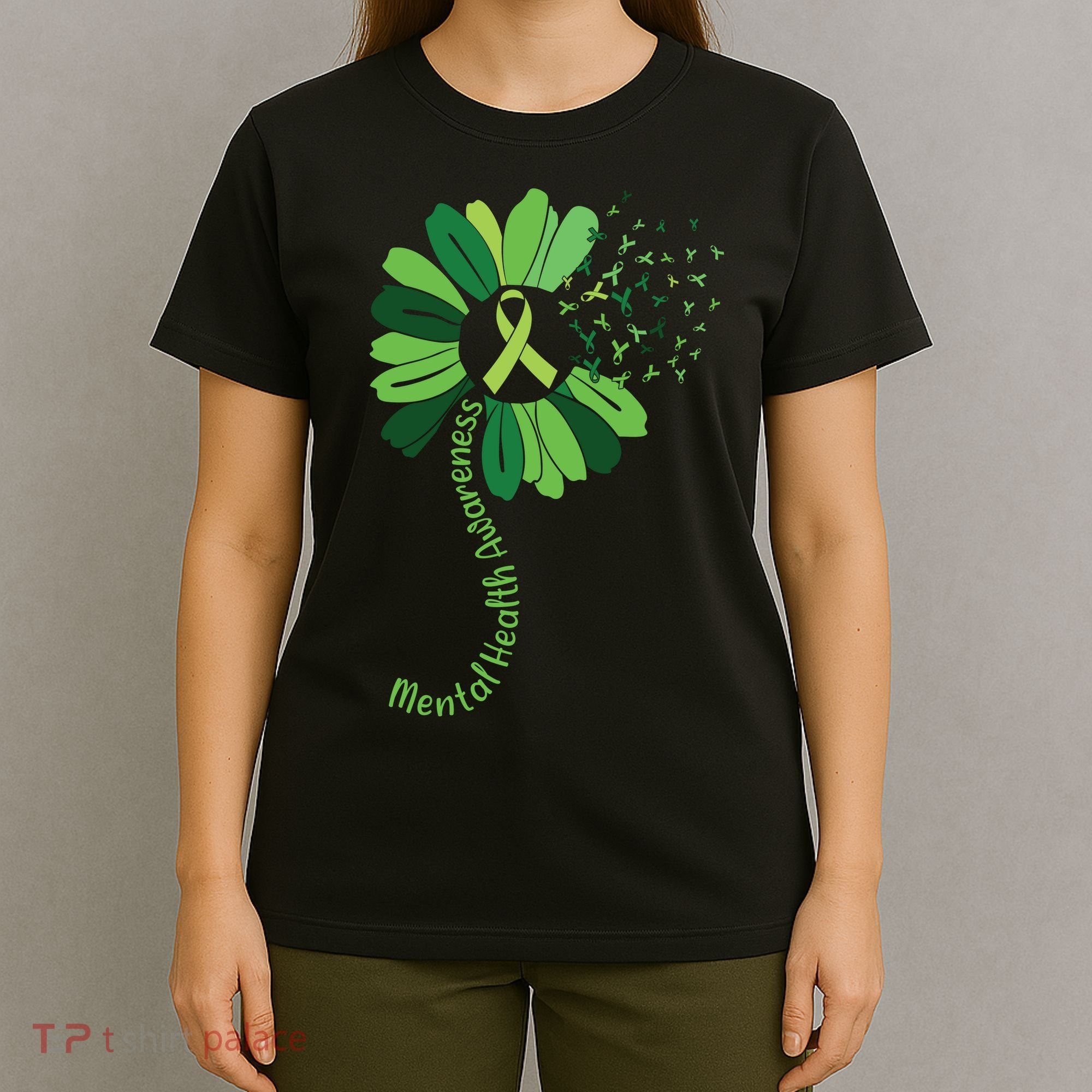 Mental Health Awareness Sunflower T-Shirt