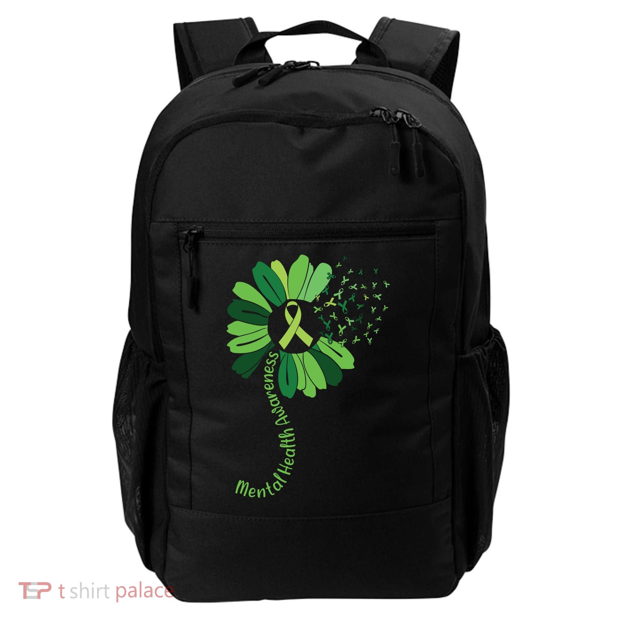 Mental Health Awareness Sunflower Backpack