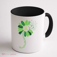 Mental Health Awareness Sunflower Coffee Mug thumb 1