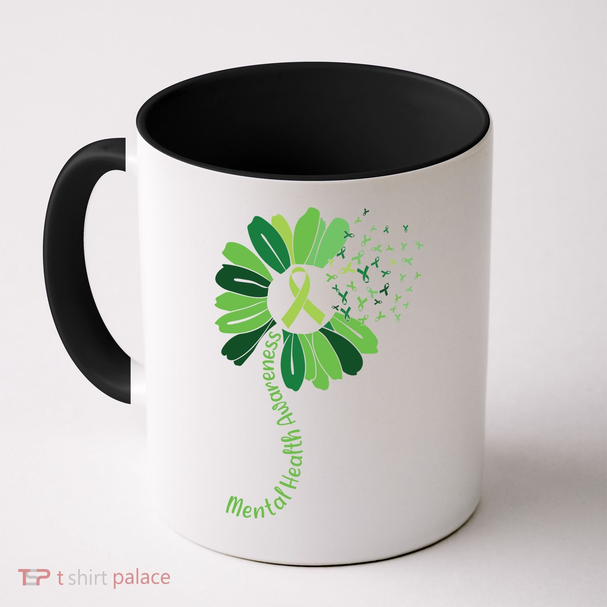 Mental Health Awareness Sunflower Coffee Mug