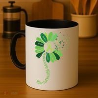 Mental Health Awareness Sunflower Coffee Mug thumb 4