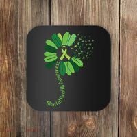 Mental Health Awareness Sunflower Coaster thumb 0