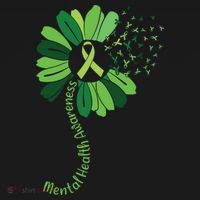 Mental Health Awareness Sunflower Women's Hoodie thumb 2