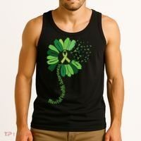 Mental Health Awareness Sunflower Tank Top thumb 3