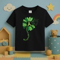 Mental Health Awareness Sunflower Toddler T-Shirt thumb 3