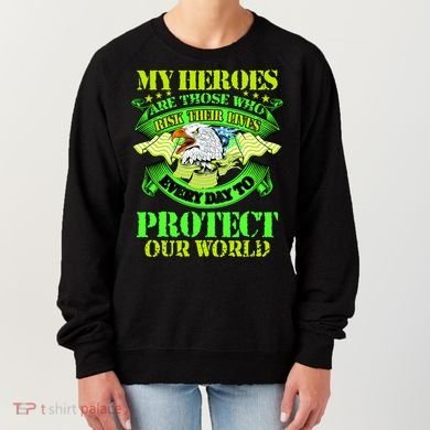 My Heroes Are Those Who Veteran Women's Sweatshirt