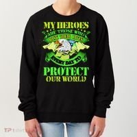 My Heroes Are Those Who Veteran Women's Sweatshirt thumb 0