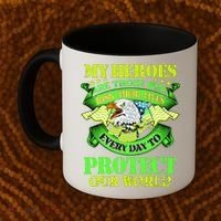 My Heroes Are Those Who Veteran Coffee Mug thumb 2