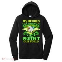 My Heroes Are Those Who Veteran Women's Hoodie thumb 0