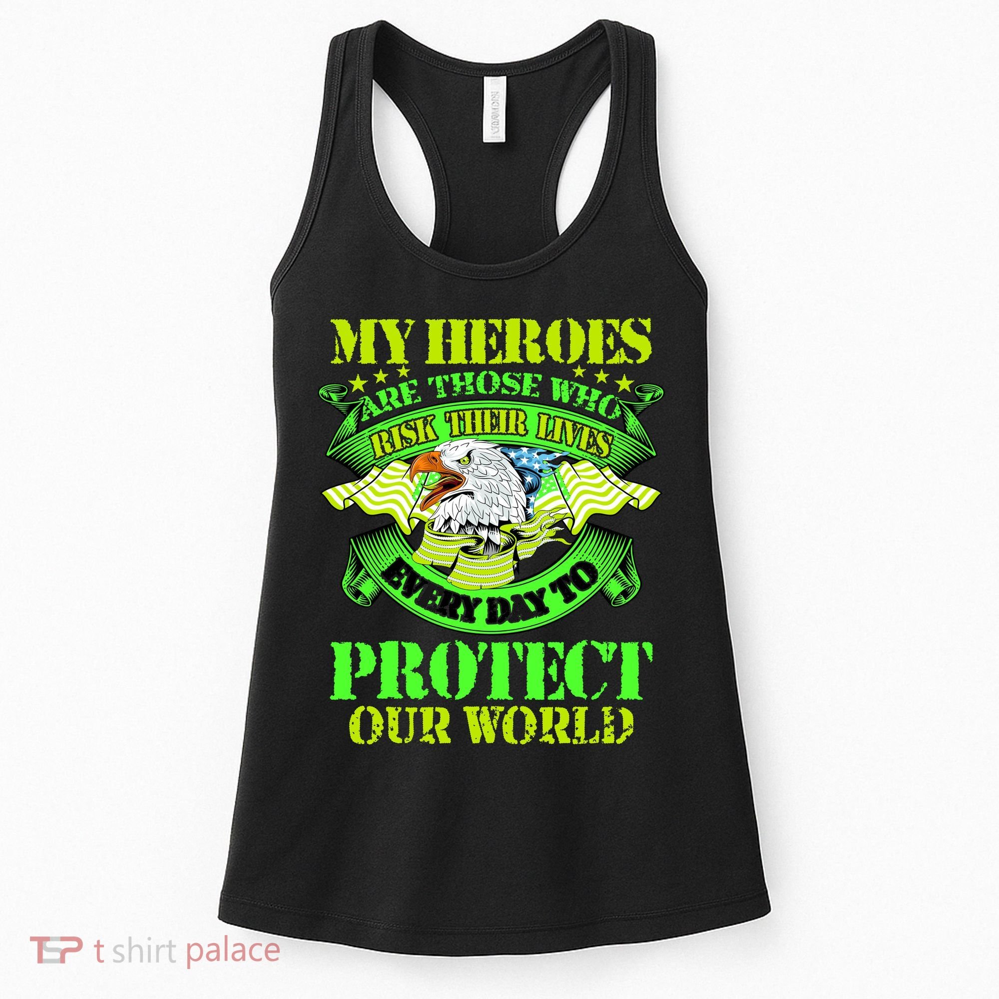 My Heroes Are Those Who Veteran Women's Tank Top