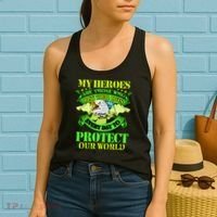 My Heroes Are Those Who Veteran Women's Tank Top thumb 2