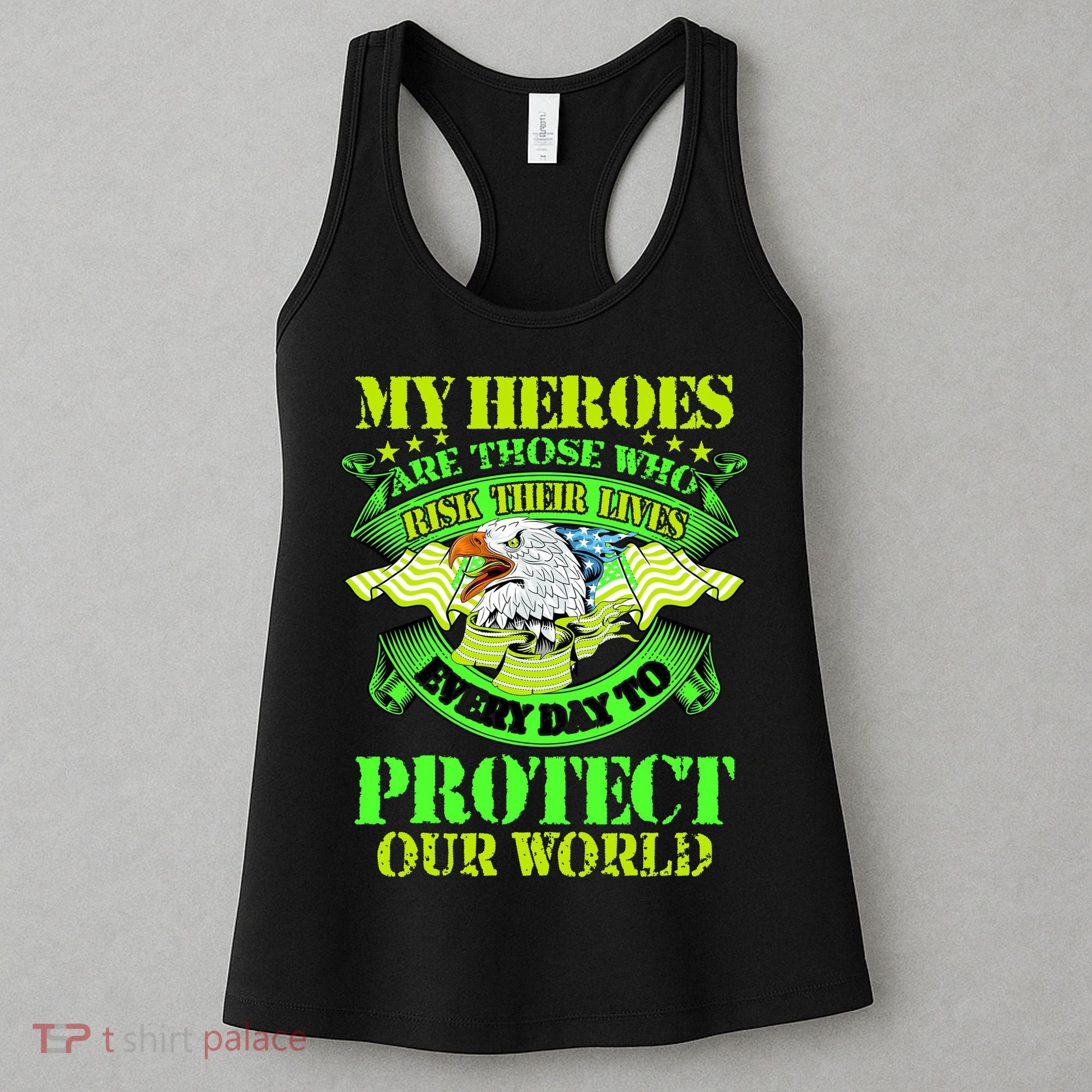 My Heroes Are Those Who Veteran Women's Tank Top
