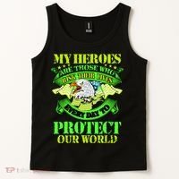 My Heroes Are Those Who Veteran Tank Top thumb 2