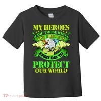 My Heroes Are Those Who Veteran Toddler T-Shirt thumb 0