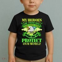 My Heroes Are Those Who Veteran Toddler T-Shirt thumb 2