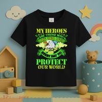 My Heroes Are Those Who Veteran Toddler T-Shirt thumb 3