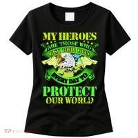 My Heroes Are Those Who Veteran Women's T-Shirt thumb 0