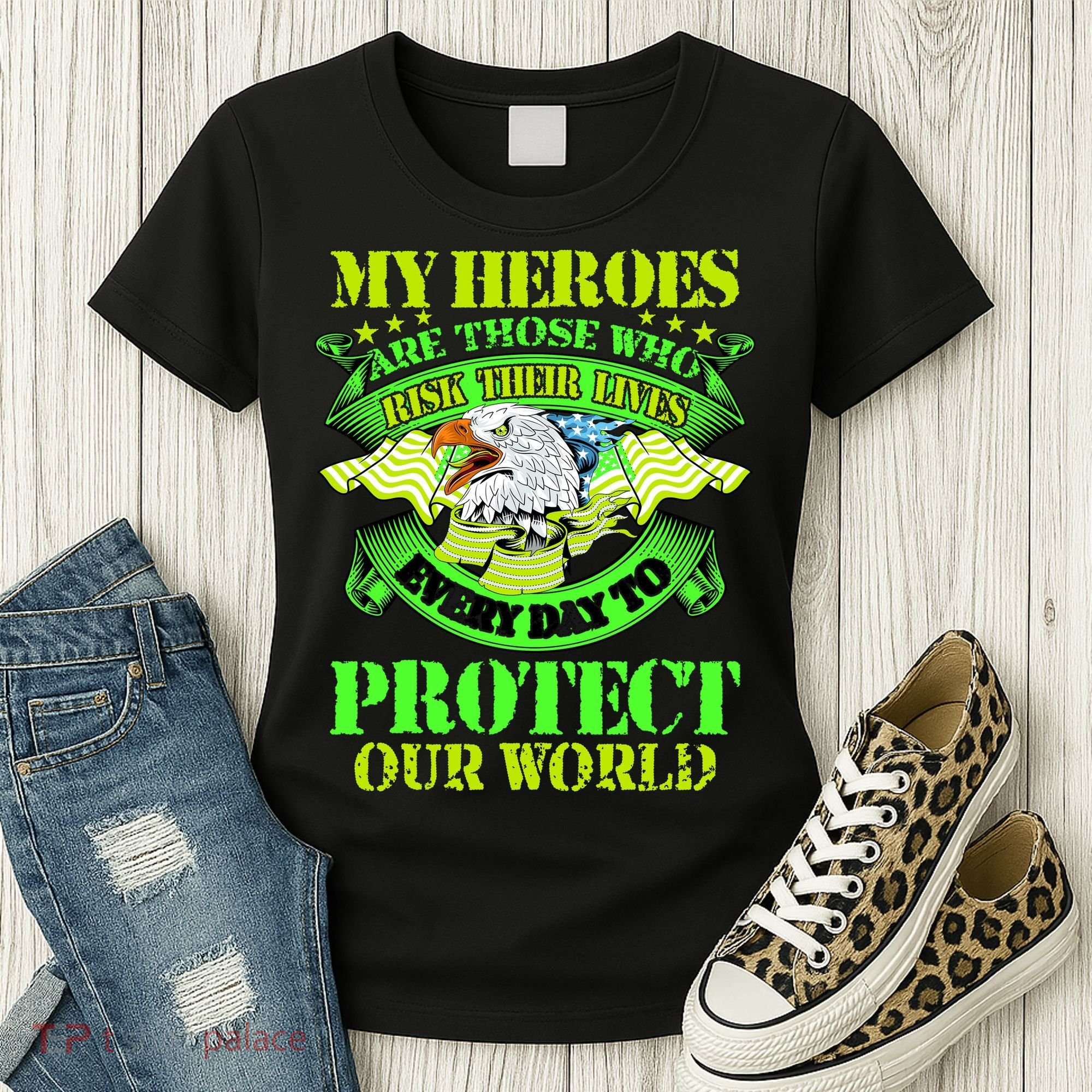 My Heroes Are Those Who Veteran Women's T-Shirt