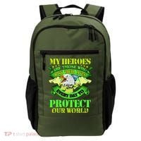My Heroes Are Those Who Veteran Backpack thumb 0