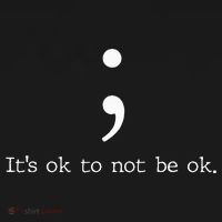 Mental Health Awareness Semicolon Bucket Hat thumb 4