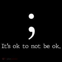 Mental Health Awareness Semicolon Women's Hoodie thumb 2