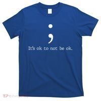 Mental Health Awareness Semicolon T-Shirt thumb 0