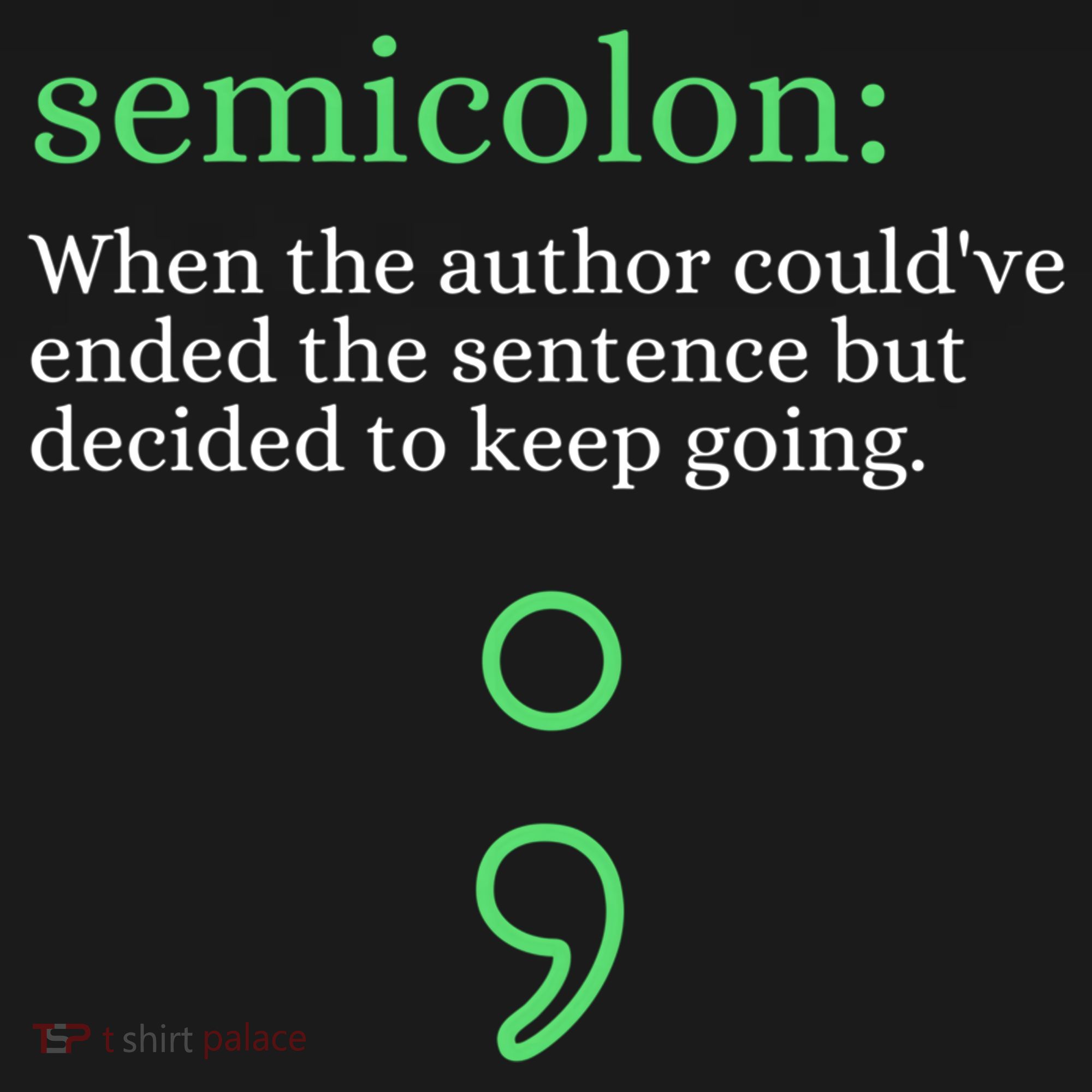 Mental Health Awareness Month Semicolon Definition Green Funny Gift Women's Hoodie