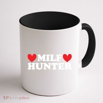 Milf Hunter A Funny Milf Lover Coffee Mug back