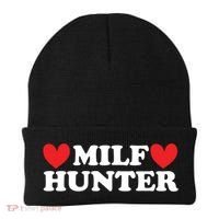Milf Hunter A Funny Milf Lover Beanie thumb 0
