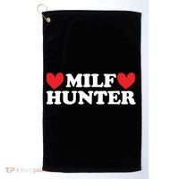 Milf Hunter A Funny Milf Lover Golf Towel thumb 0