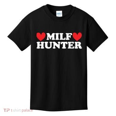 Milf Hunter A Funny Milf Lover Kids T-Shirt