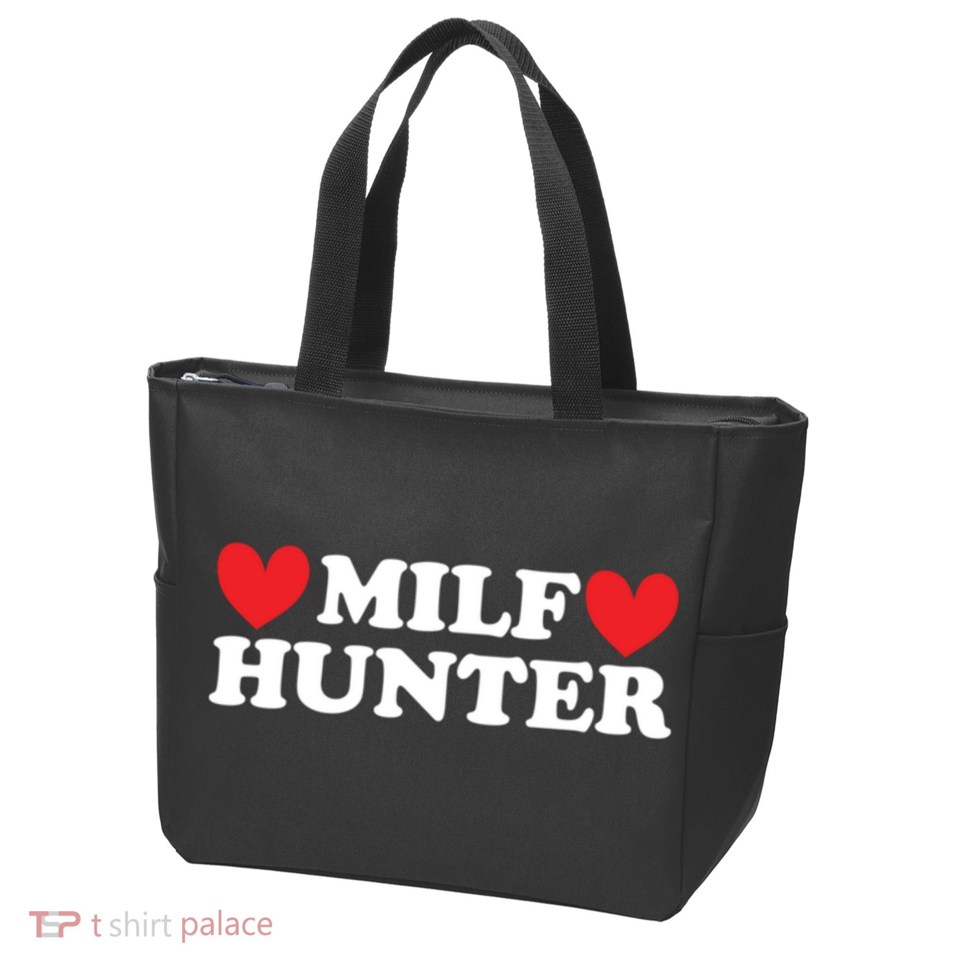 Milf Hunter A Funny Milf Lover Tote Bag