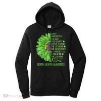 Mental Health Awareness Matters Sunflower I Am The Storm Women's Hoodie thumb 0